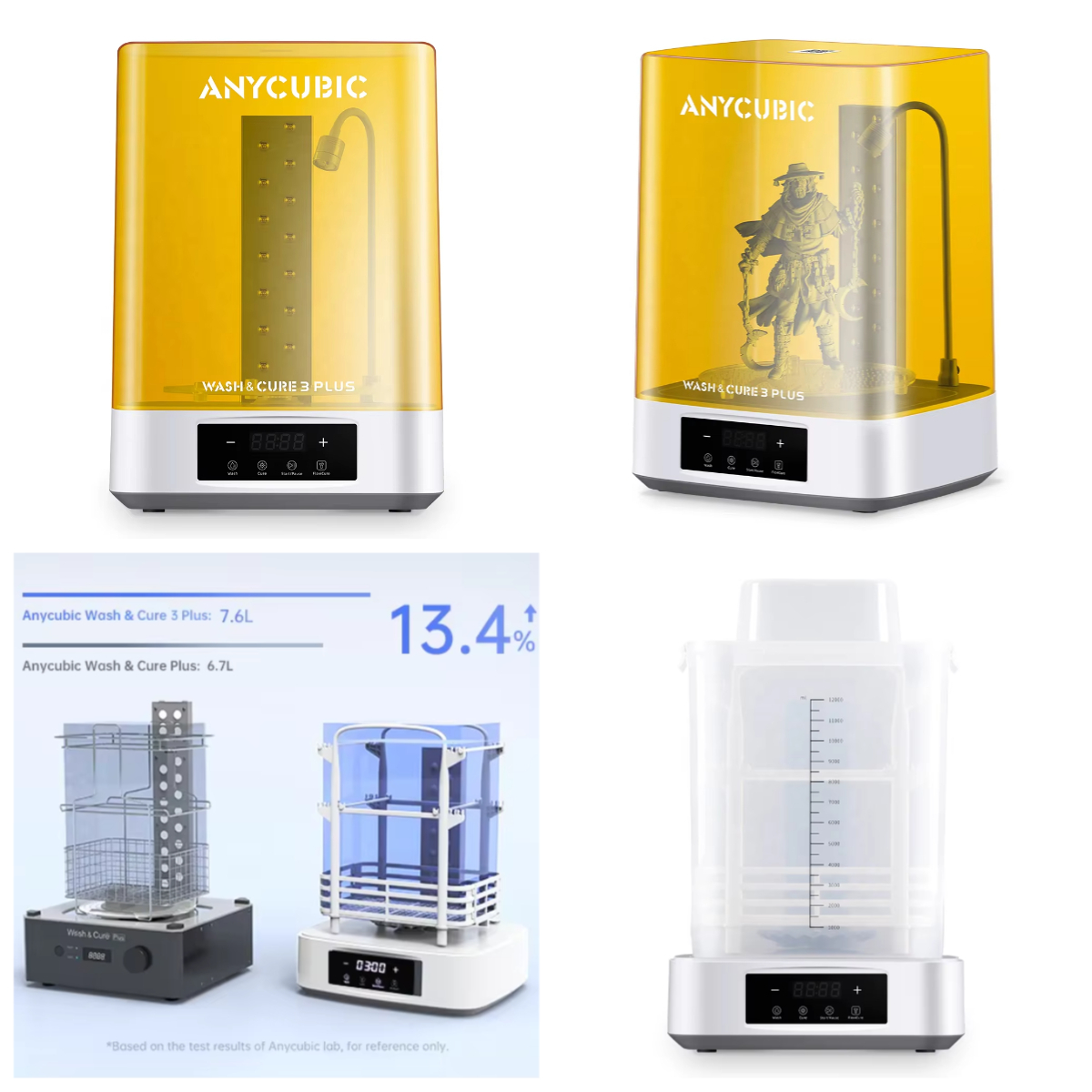 3D Printer Resin - FL-ANYCUBIC Wholesale Wash and Cure 3