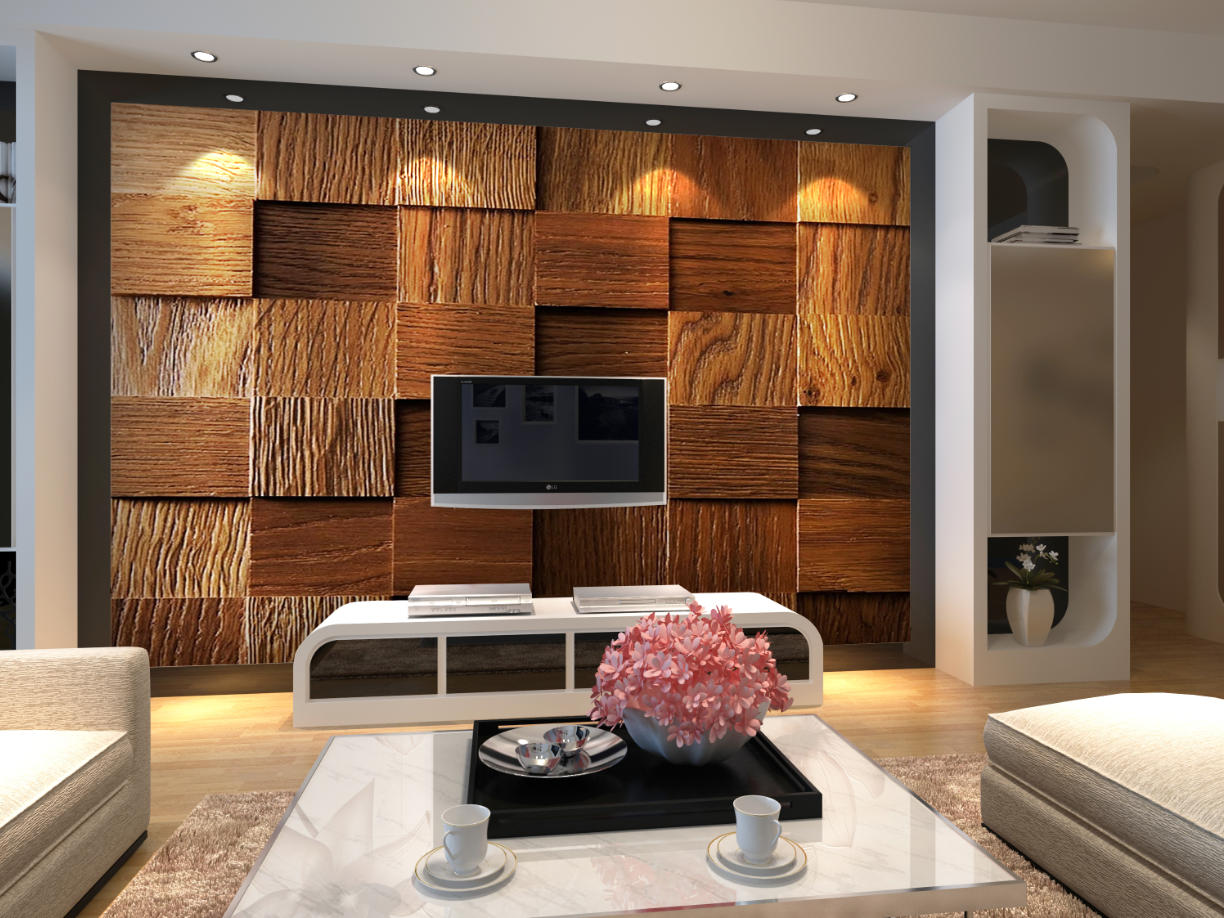 3D Printing Heat Resistant Material - Custom wallpaper Modern Simple Light Luxury