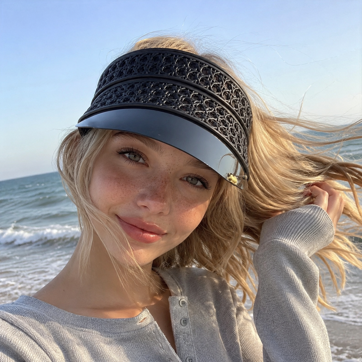 Oversized Sun Visor Sunglasses - 3D Printing Glasses Frames recensione e prezzo