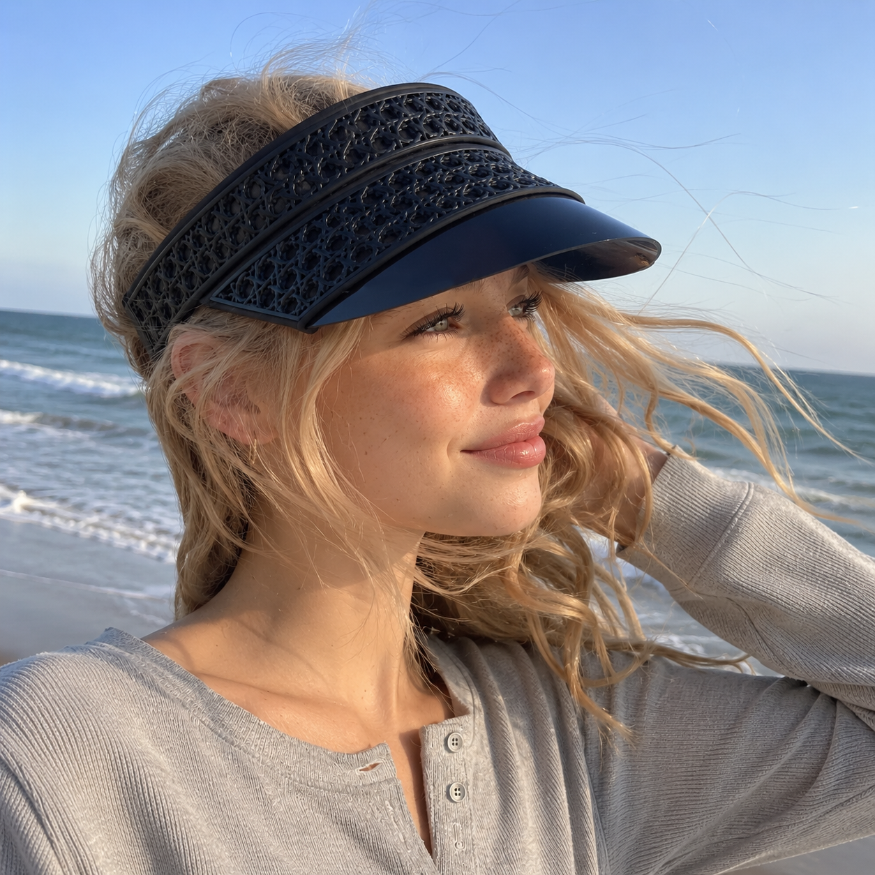Oversized Sun Visor Sunglasses - 3D Printing Glasses Frames recensione e prezzo