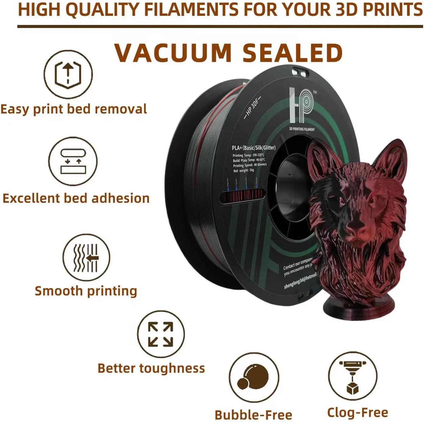 HP3DF 3 Rolls (3kgs)  3D Print - 3D Printing Uv Resin recensione e prezzo