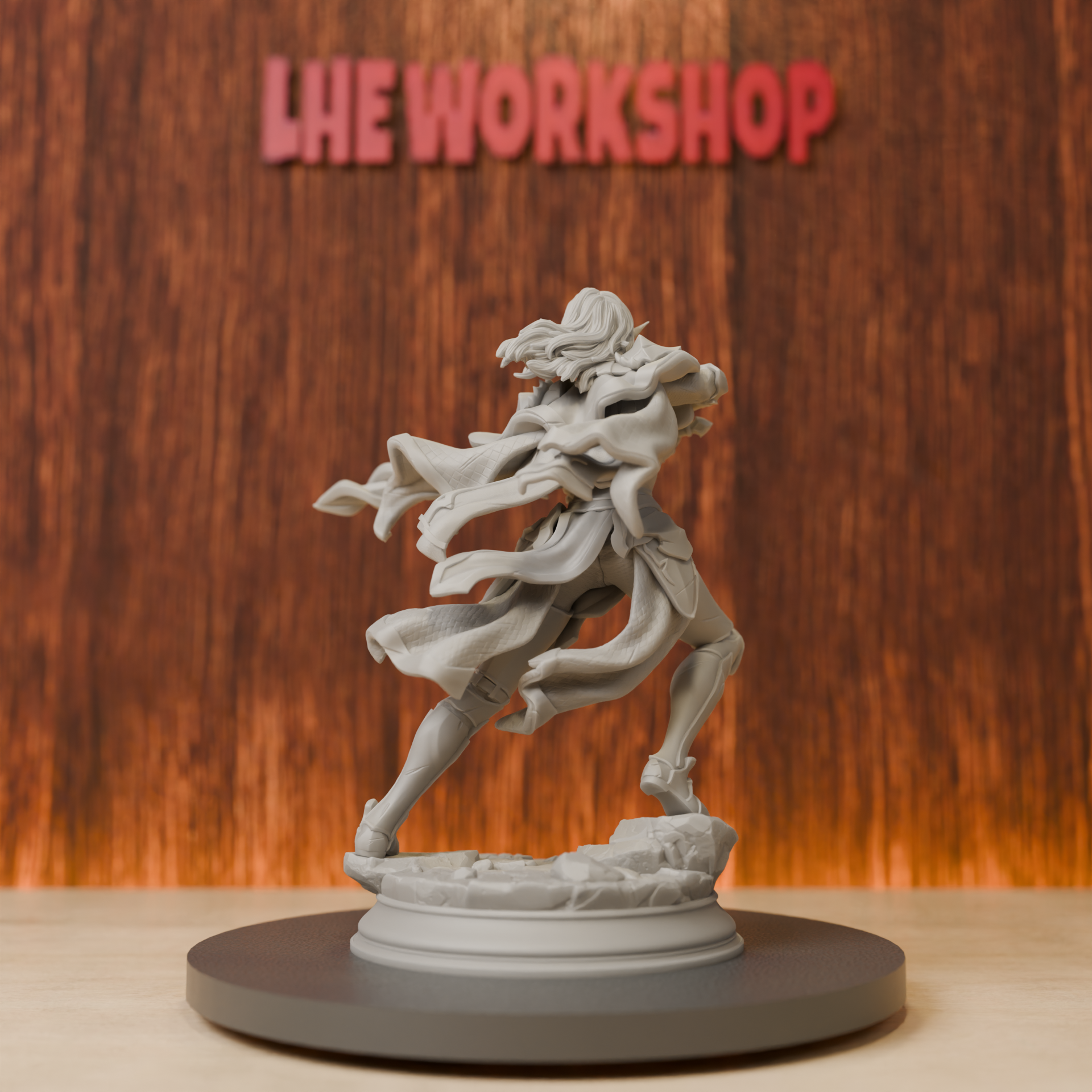 Female Elf Eldritch Knight Min - 3D Printing Ultem recensione e prezzo