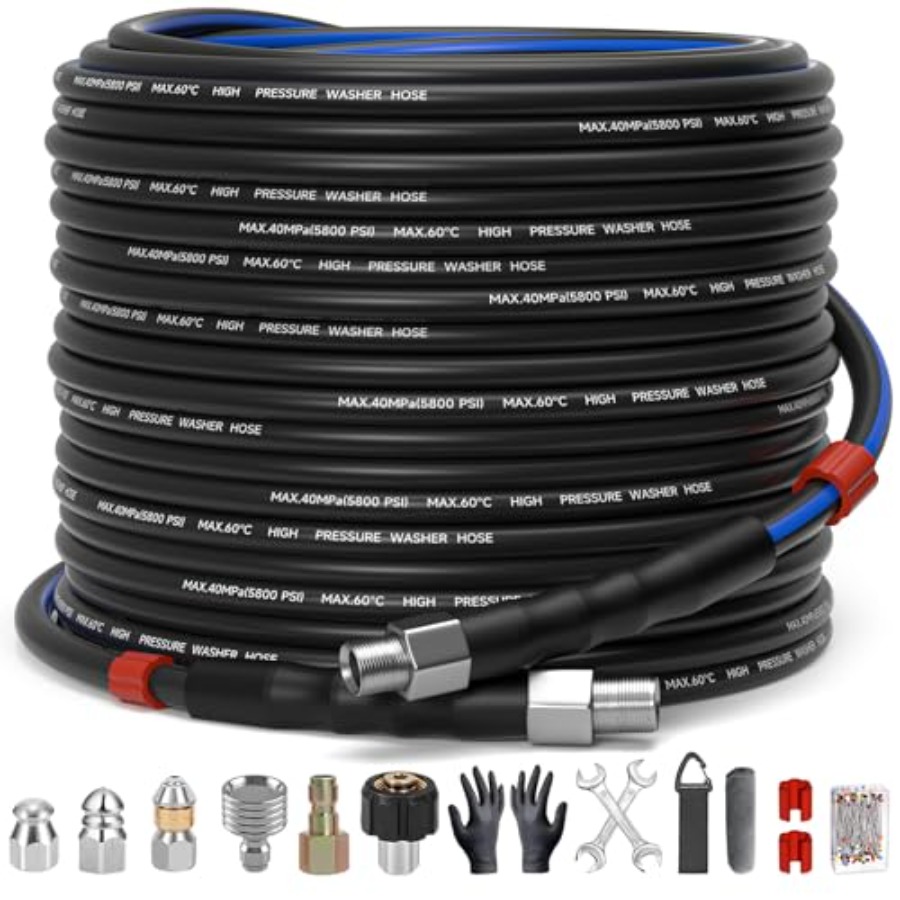 Sewer Jetter Kit for Pressure  - Nozzle Cleaning Kit recensione e prezzo