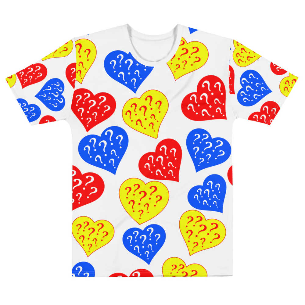 Colorful Heart Question Mark 3 - 3D Printing Question recensione e prezzo