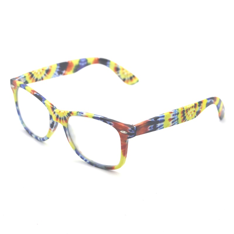 Fashion Tie Dye Print Frame Di - 3D Printing Glasses Frames recensione e prezzo