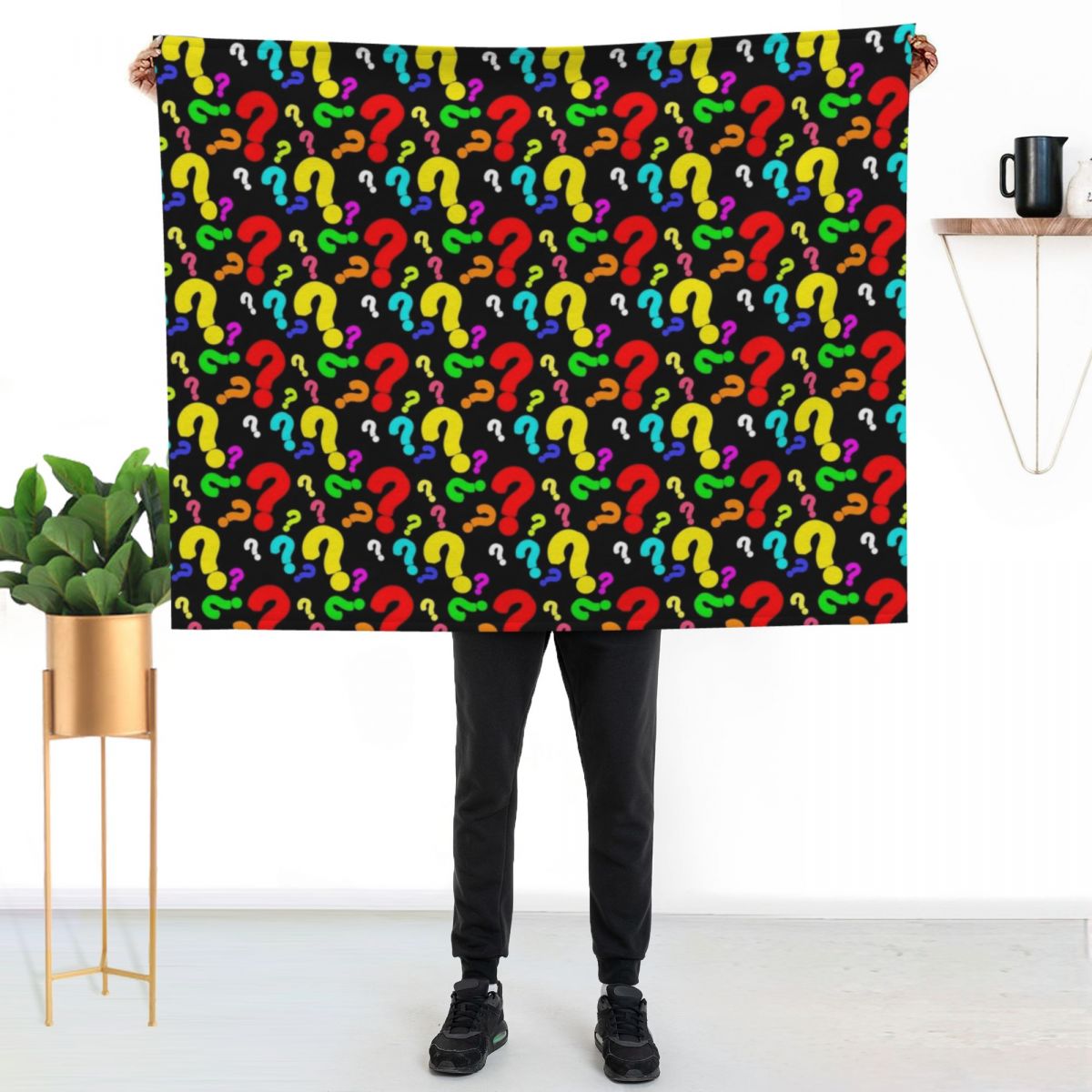 Colorful Question Mark Pattern - 3D Printing Question recensione e prezzo