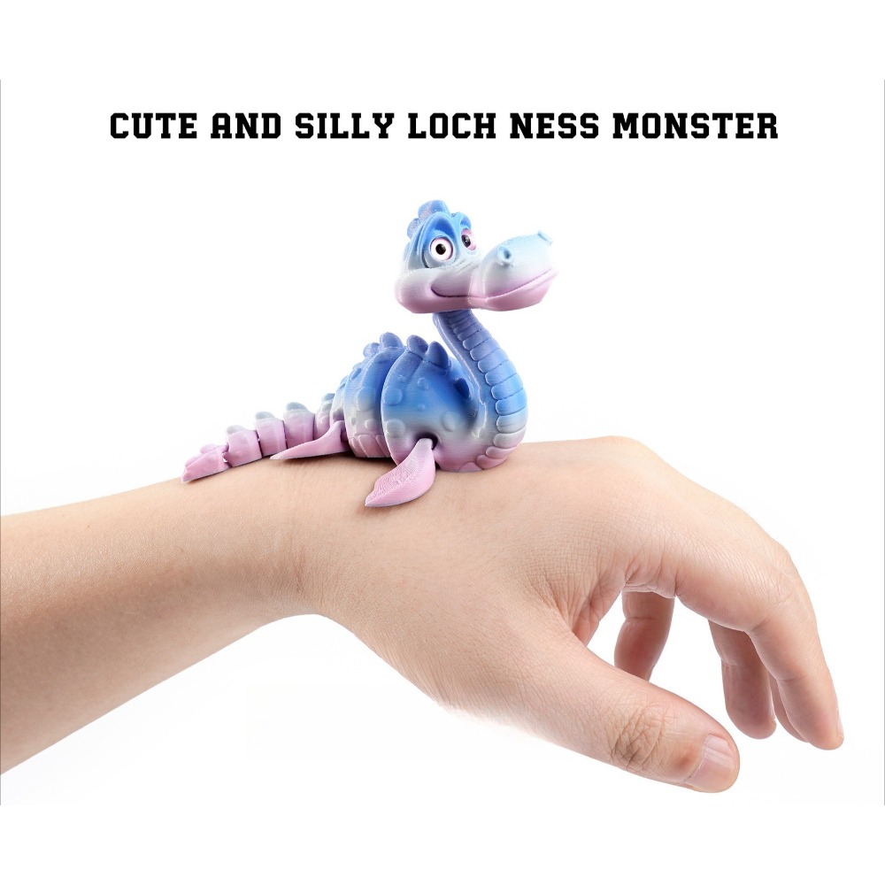 3D Printed Loch Ness Figures T - 3D Printing Ultem recensione e prezzo