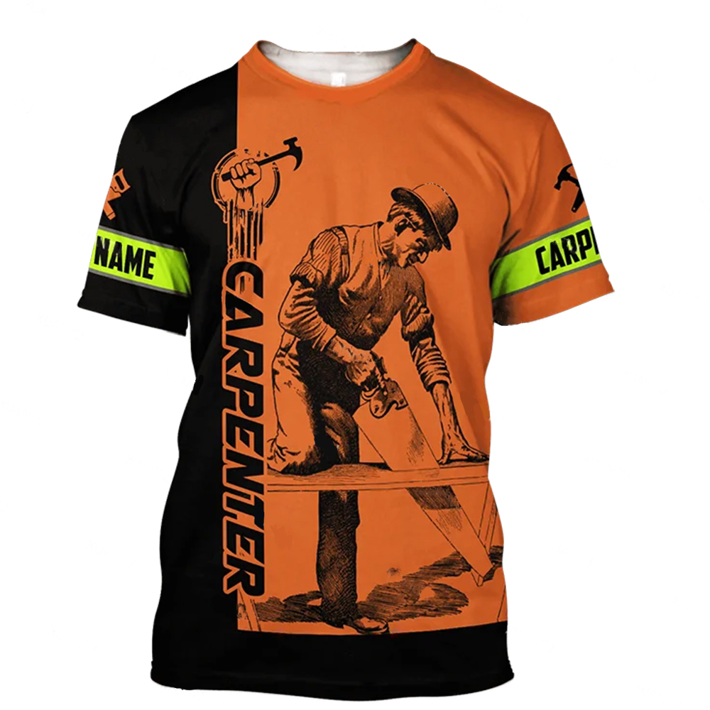 Carpenter 3d Printed Men's T-S - 3D Printing Engineer recensione e prezzo