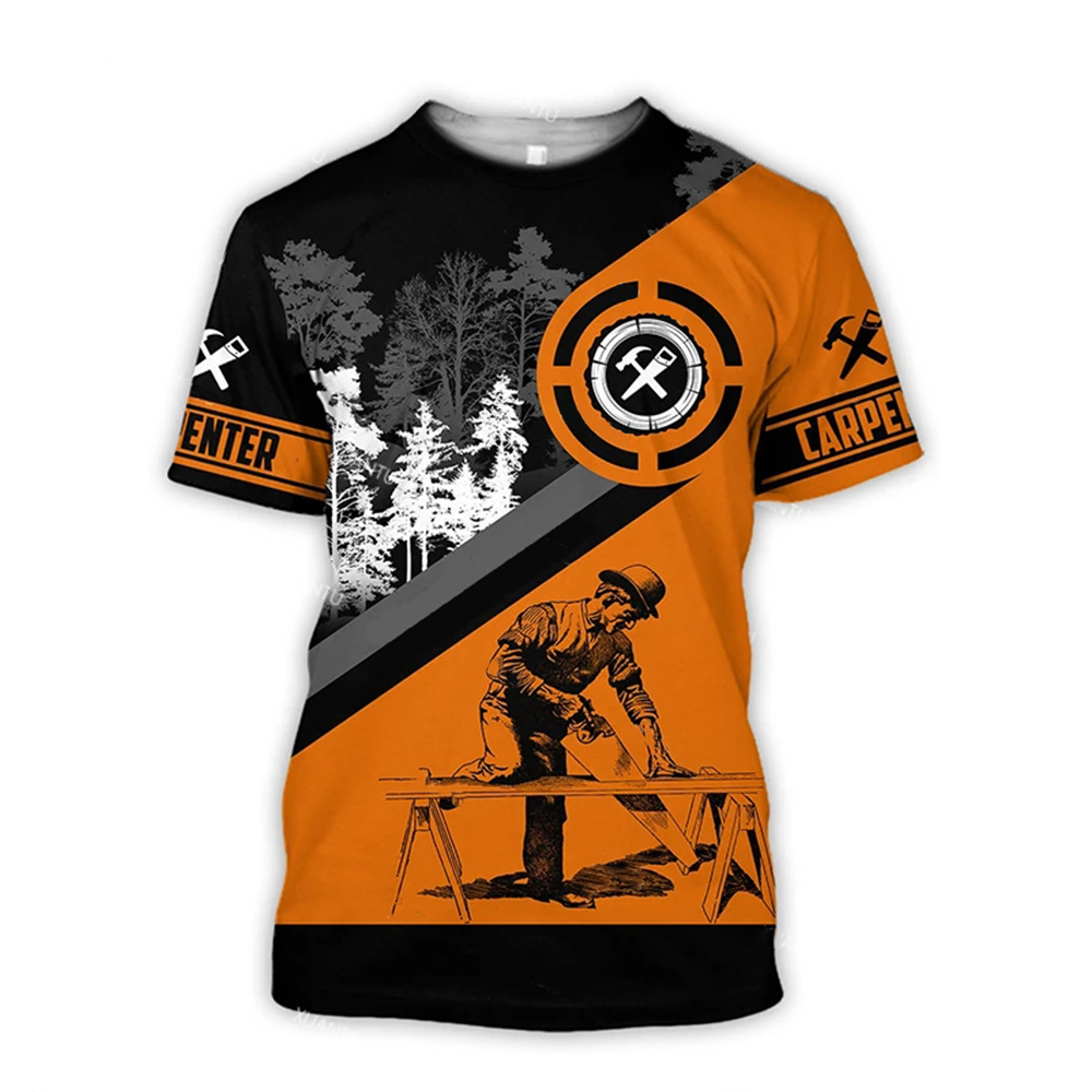 Carpenter 3d Printed Men's T-S - 3D Printing Engineer recensione e prezzo