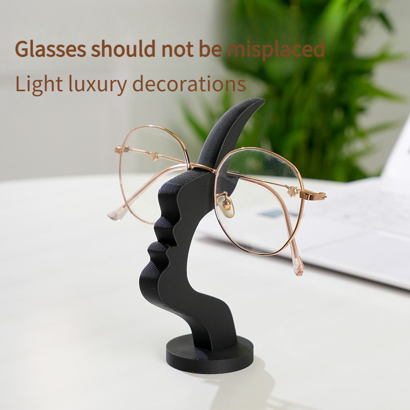 Creative side face shaped glas - 3D Printing Glasses Frames recensione e prezzo