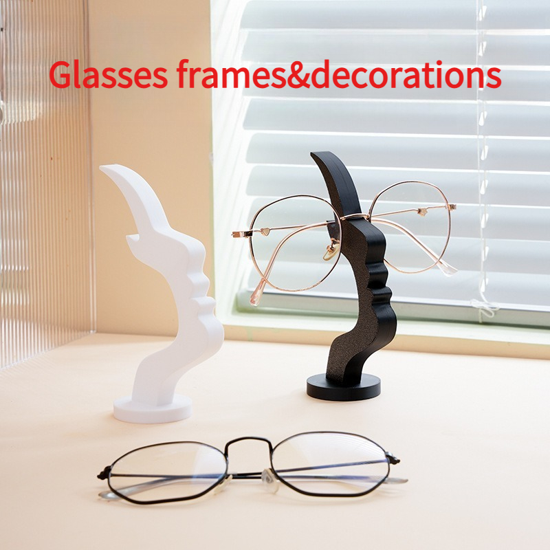 Creative side face shaped glas - 3D Printing Glasses Frames recensione e prezzo