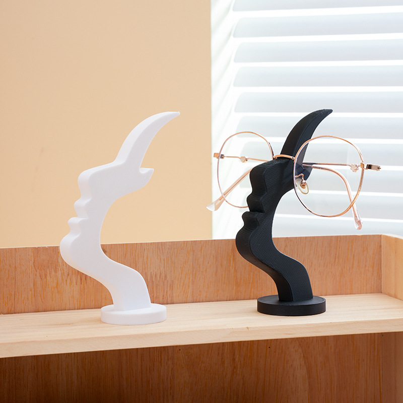 Creative side face shaped glas - 3D Printing Glasses Frames recensione e prezzo