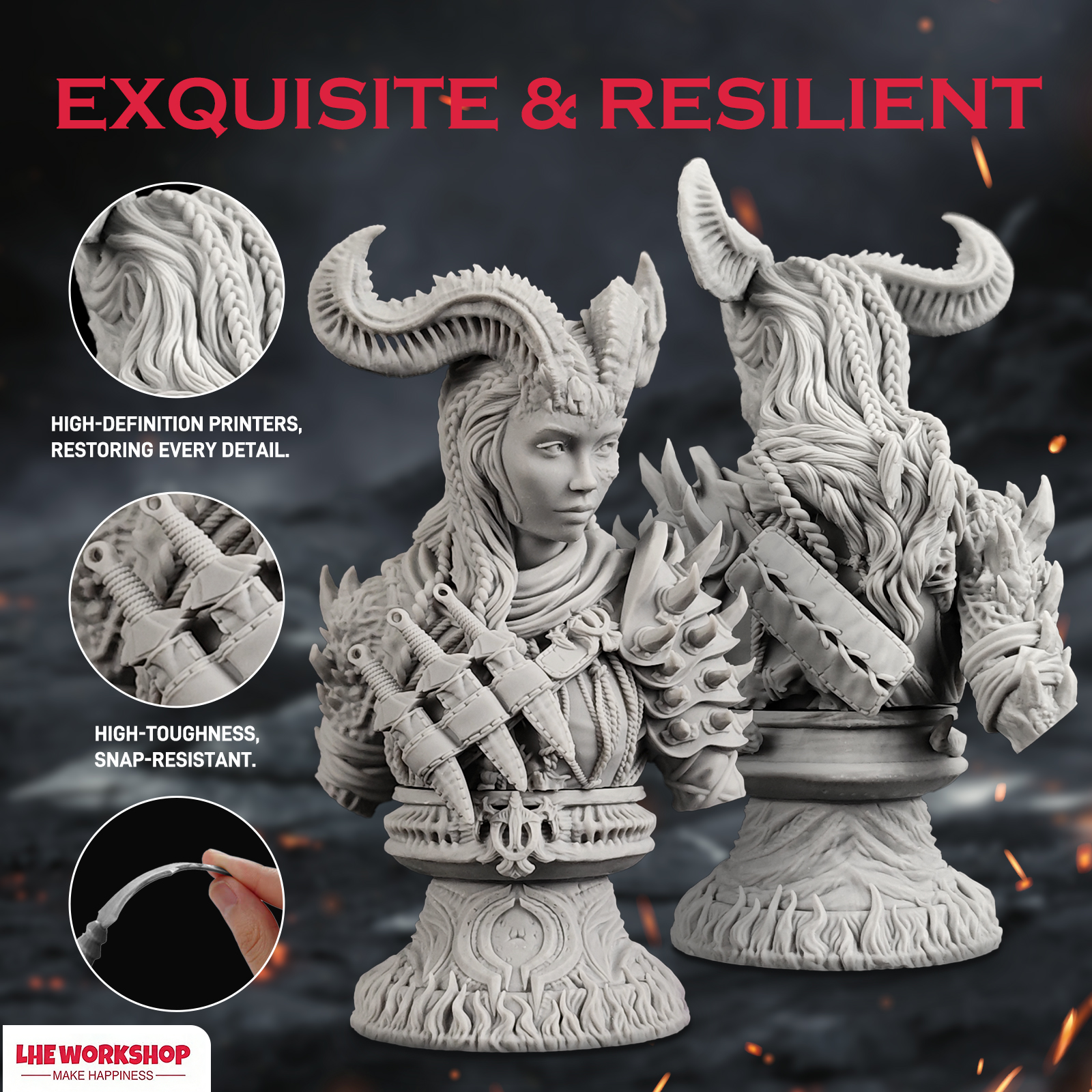 Twisted Flesh Undead Monster B - 3D Printing Ultem recensione e prezzo