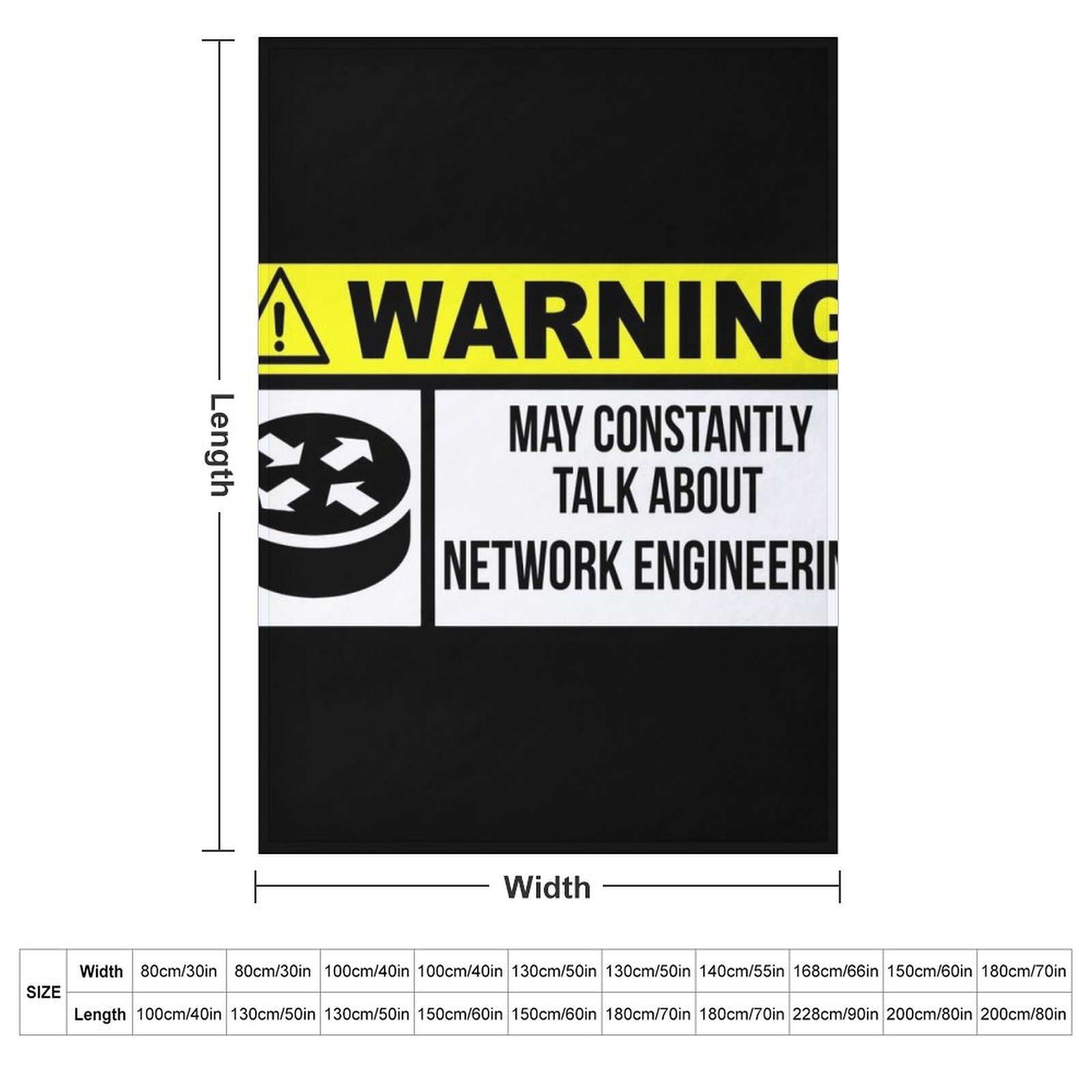 Network engineer Throw Blanket - 3D Printing Engineer recensione e prezzo