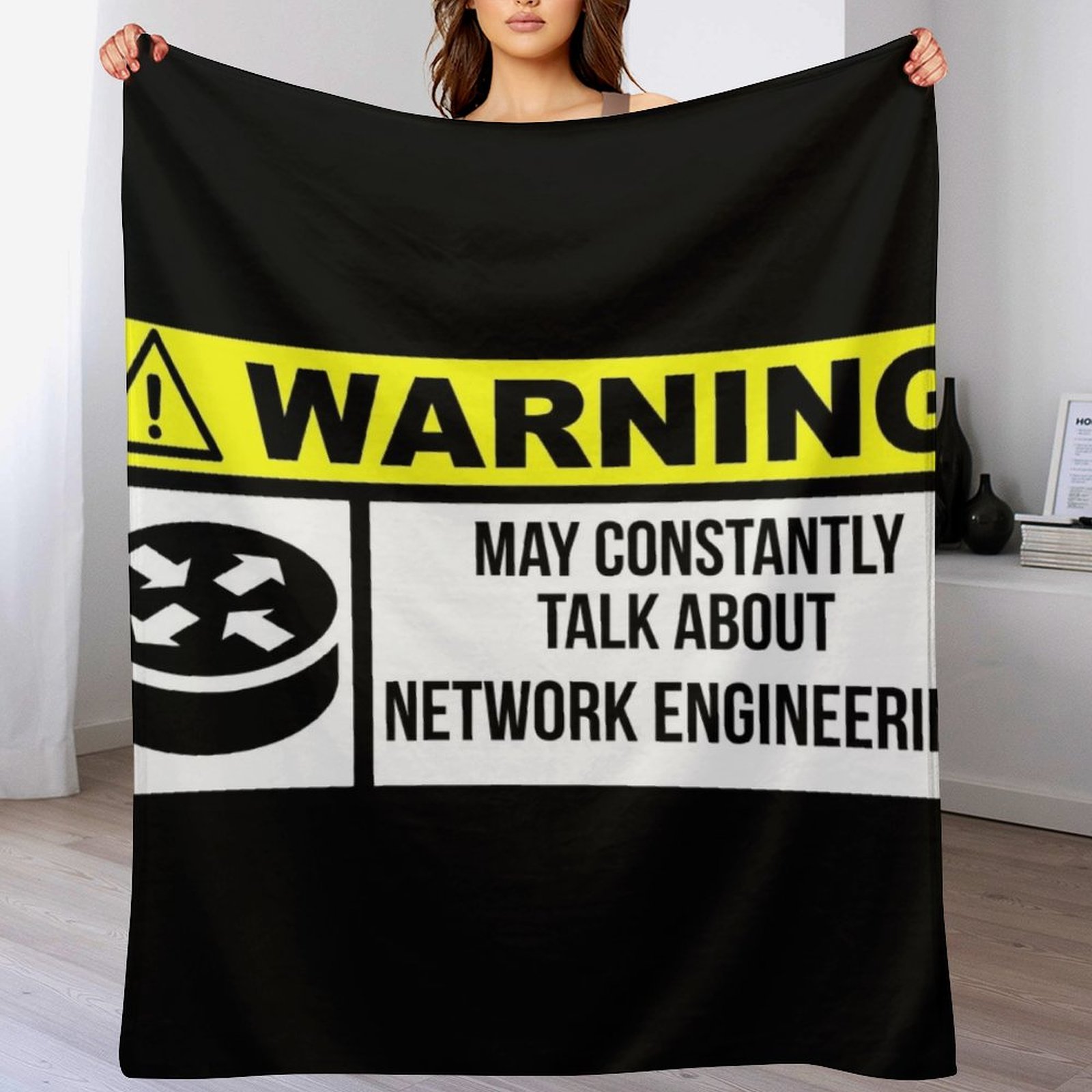 Network engineer Throw Blanket - 3D Printing Engineer recensione e prezzo