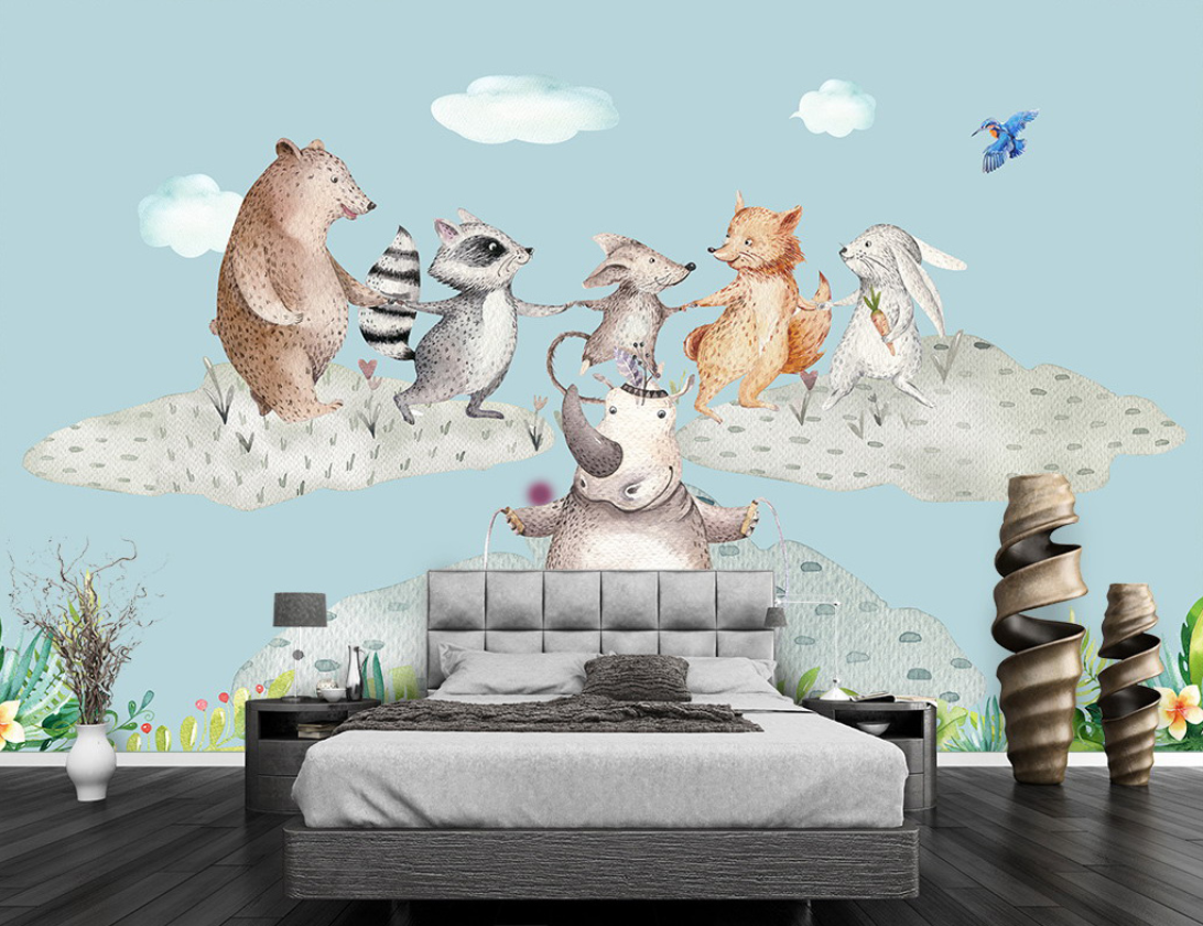 Customized Size Mural Cartoon  - 3D Printing Heat Resistant Material recensione e prezzo