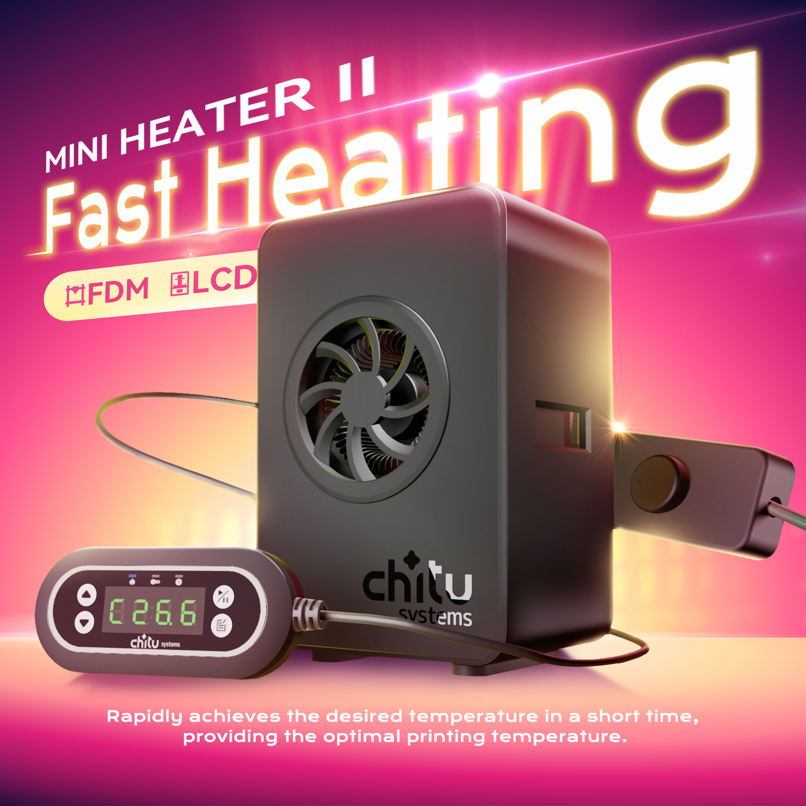 Chitu Systems H2 Mini Heater N - 3D Printer Resin recensione e prezzo