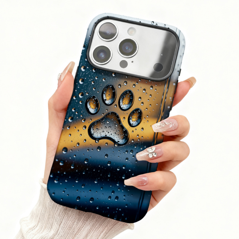 2 in 1 Paw Print Phone Case Fo - 3D Printing Quotes recensione e prezzo