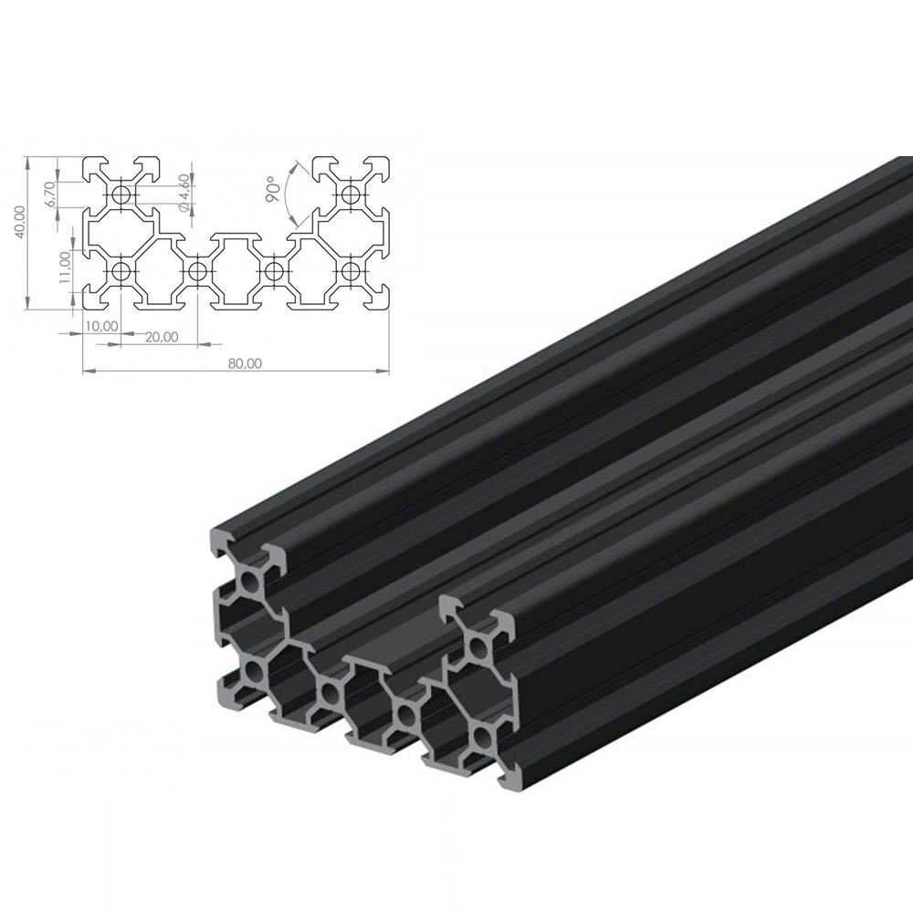 3D Printer Cnc Sliding Rail C  - V Slot Aluminum Extrusion recensione e prezzo
