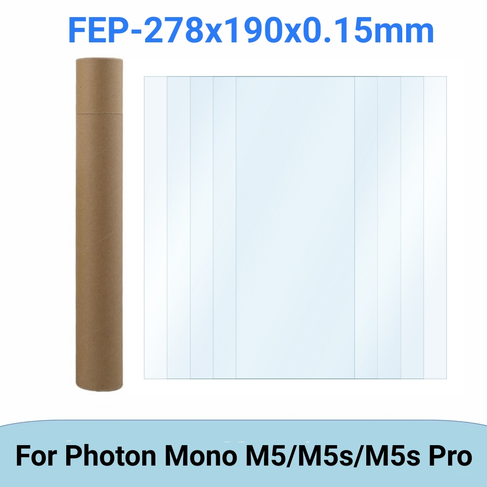 5 Pcs FEP Film 10.1 Inch 278*1 - 3D Printing Uv Resin recensione e prezzo