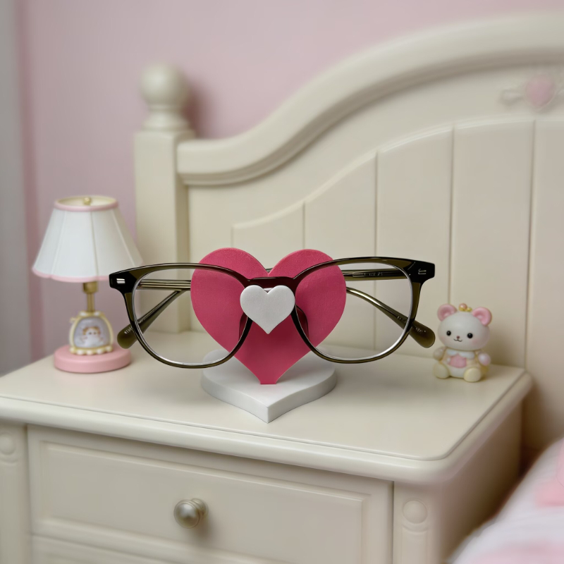 1PC 3D Printed Heart-Shaped Gl - 3D Printing Glasses Frames recensione e prezzo