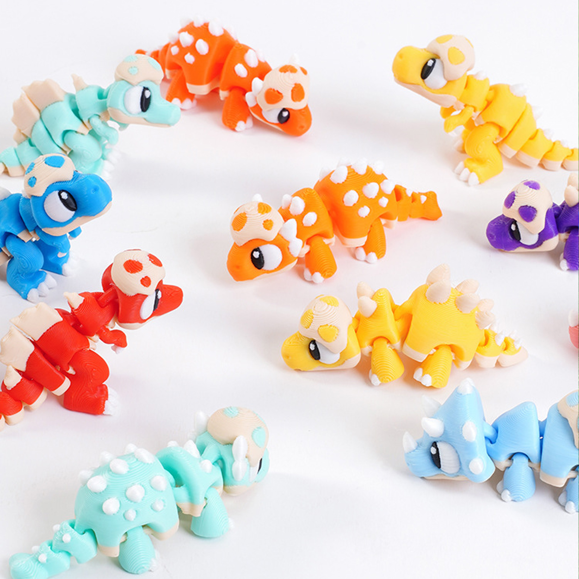 Set 3D Printed Mini Dinosaur T - 3D Printing Examples recensione e prezzo