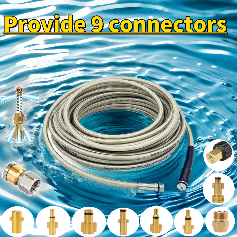 Sewer Drain Water Cleaning Hos - Nozzle Cleaning Kit recensione e prezzo