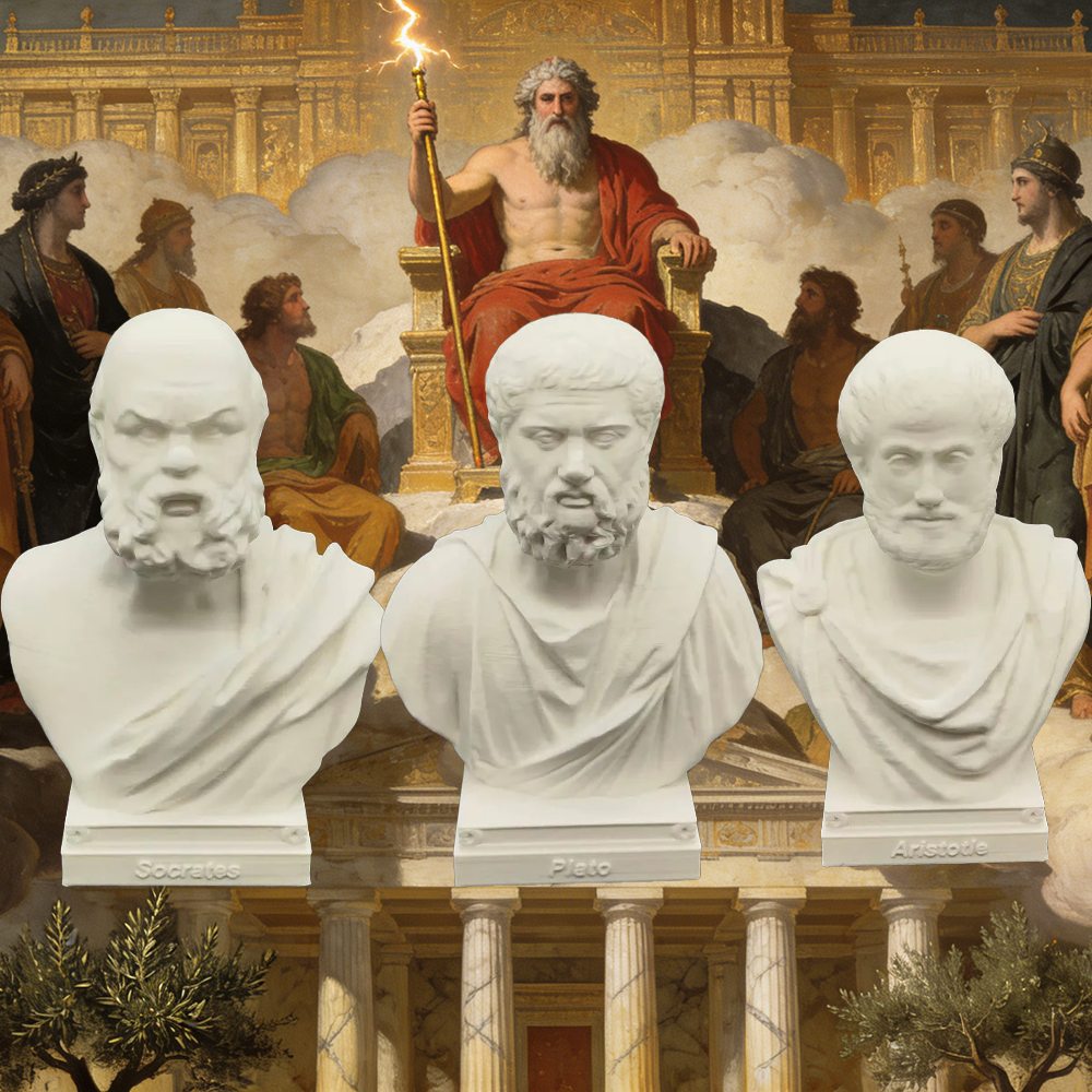 10/15/25cm Socrates Plato Aris - 3D Printing Ultem recensione e prezzo