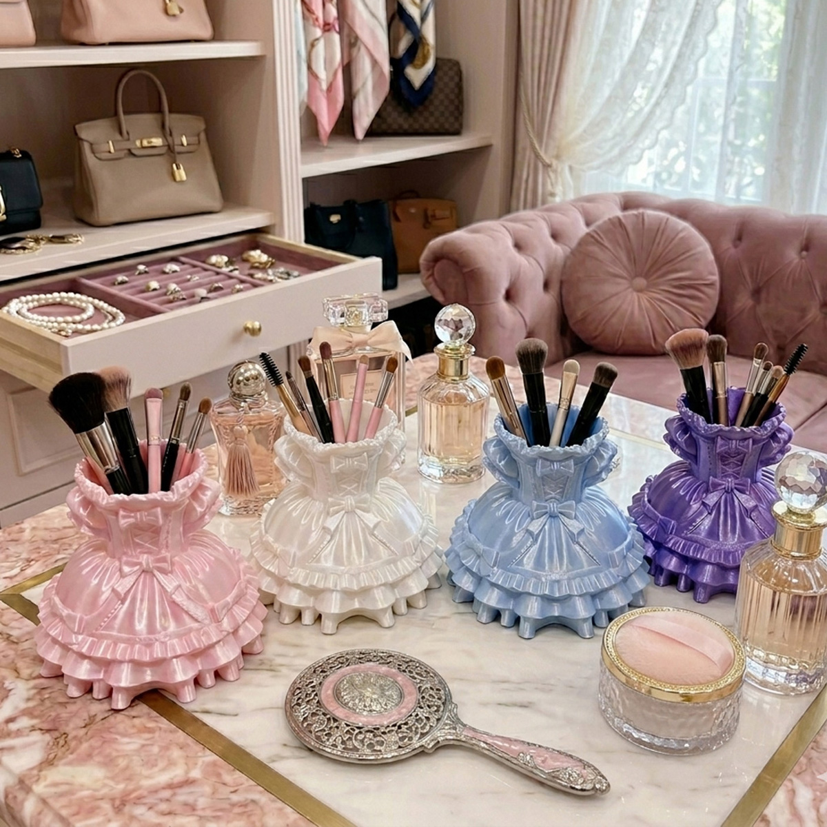 Princess Dress Makeup Brush Ho - 3D Printing Examples recensione e prezzo