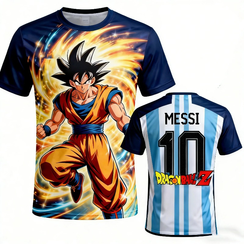 Dragon Ball Z Goku x Messi Arg - 3D Printing Z Hop recensione e prezzo