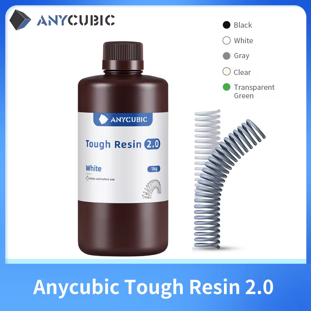 Anycubic Flexible Tough Resin  - 3D Printing Uv Resin recensione e prezzo