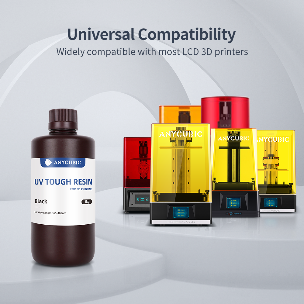Anycubic Flexible Tough Resin  - 3D Printing Uv Resin recensione e prezzo