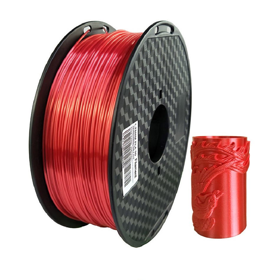 Silk PLA 3D Filament 1kg 1.75m - 3D Printing Uv Resin recensione e prezzo