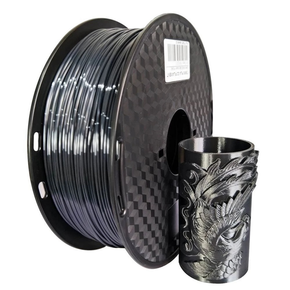 Silk PLA 3D Filament 1kg 1.75m - 3D Printing Uv Resin recensione e prezzo