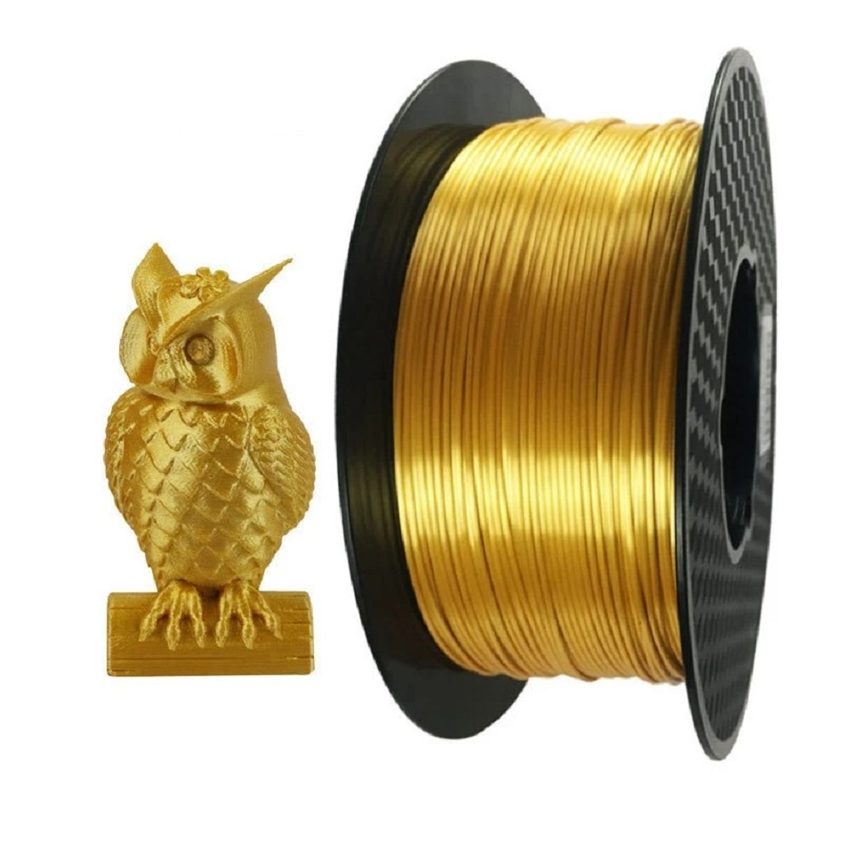 Silk PLA 3D Filament 1kg 1.75m - 3D Printing Uv Resin recensione e prezzo