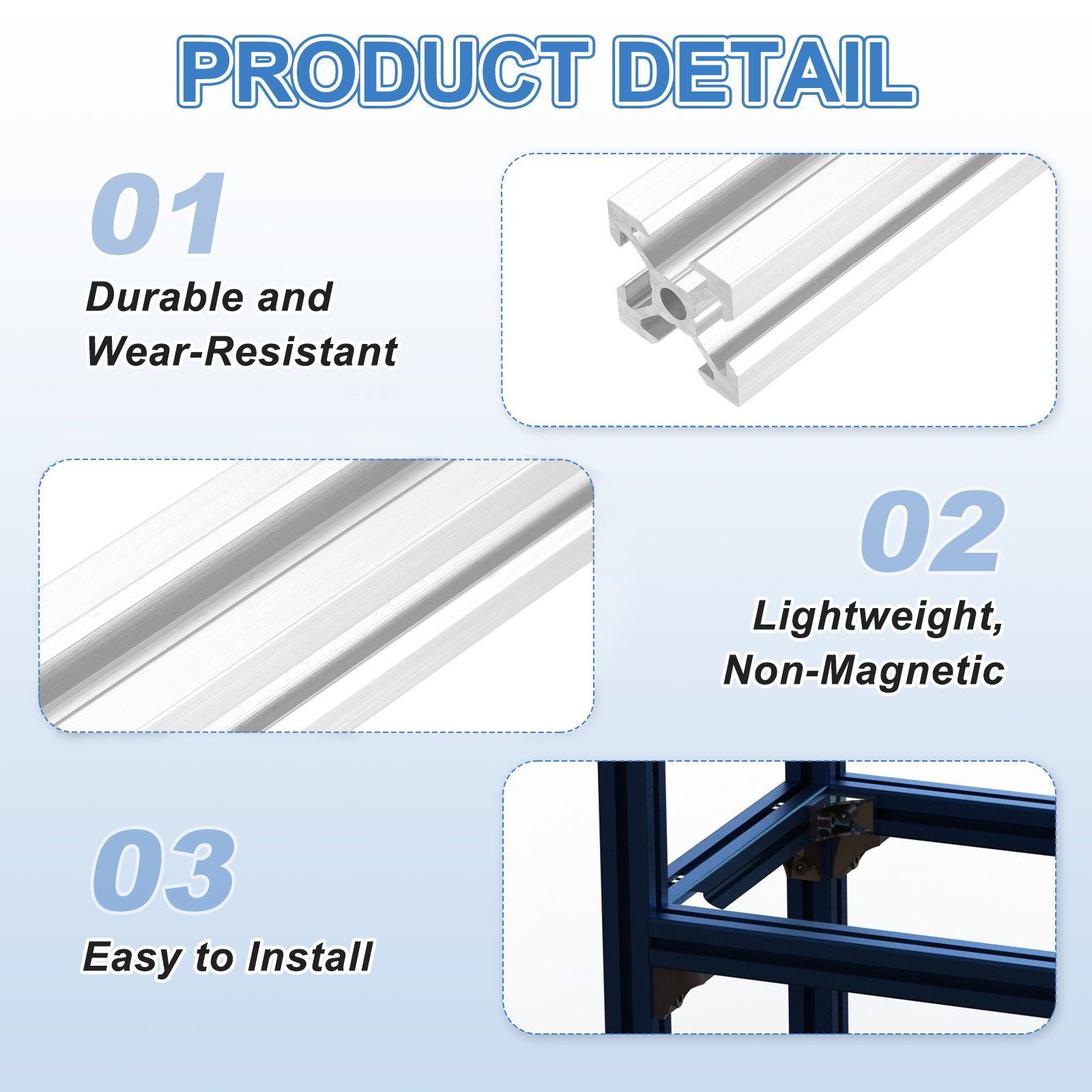 4Pcs V Slot 2020 Aluminum Extr - V Slot Aluminum Extrusion recensione e prezzo