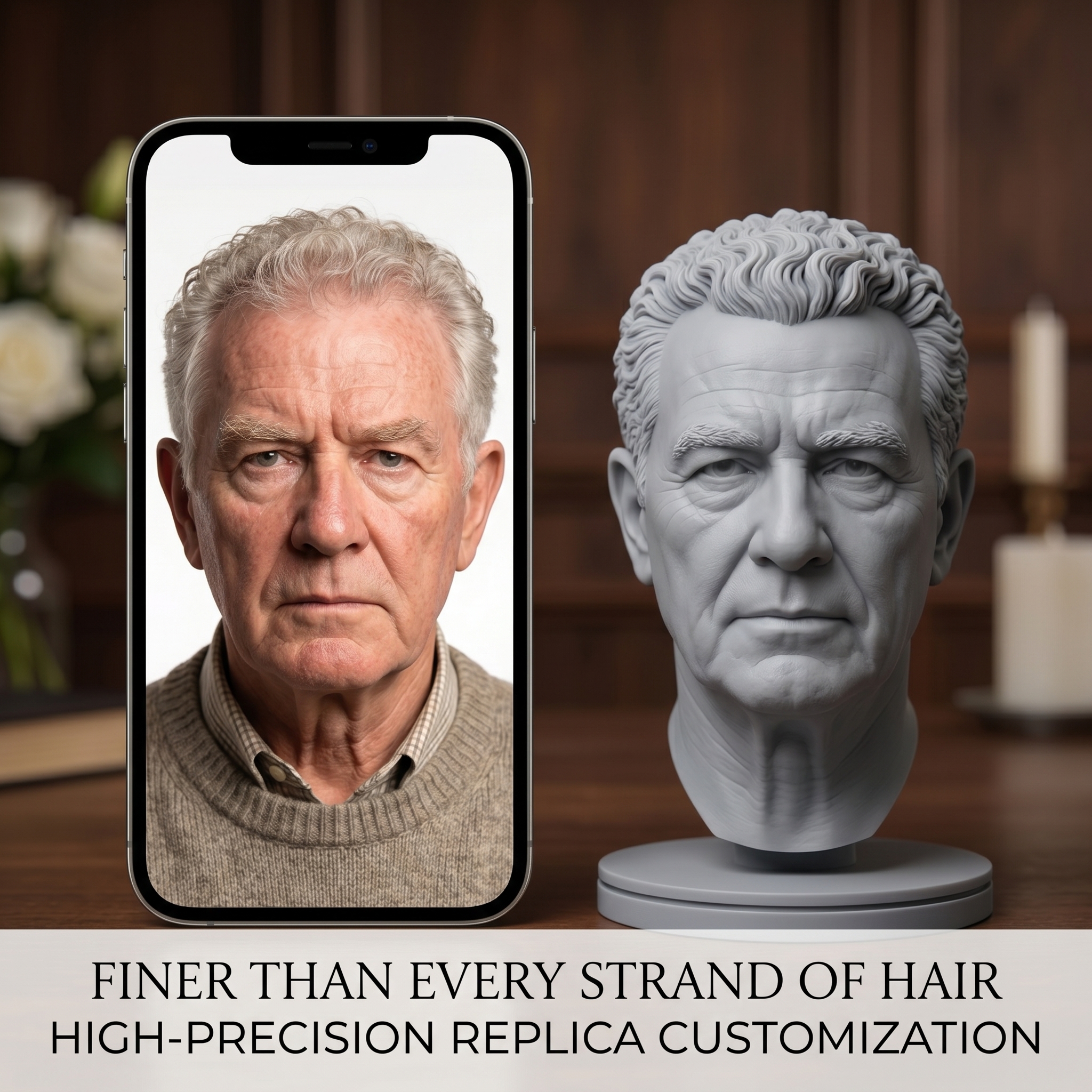 Custom 3D Bust Figurine, Perso - 3D Printing Ultem recensione e prezzo