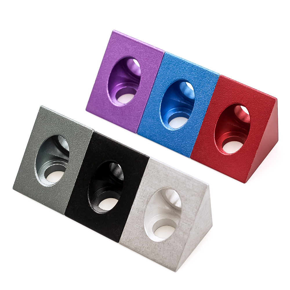 4pcs/lot V-slot Angle Corner C - V Slot Aluminum Extrusion recensione e prezzo