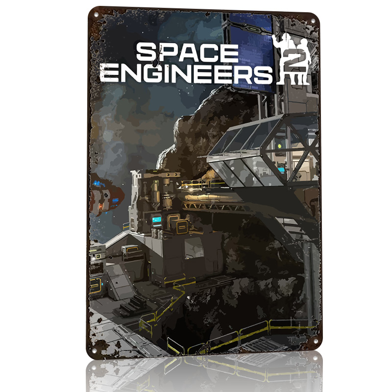Space Engineers Game Cover Pos - 3D Printing Engineer recensione e prezzo